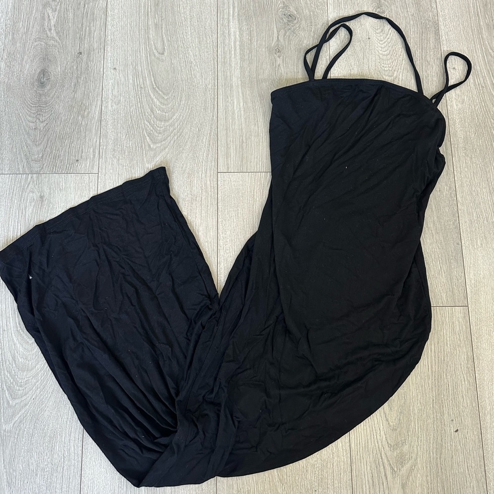 Elegant Black Maxi Dress